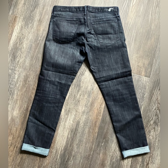 Dark Indigo Denim Earnest Sewn Jeans - Picture 3 of 6